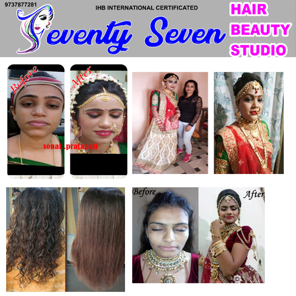 Seventy Seven Beauty Studio & Classes, Vadodara Helpline